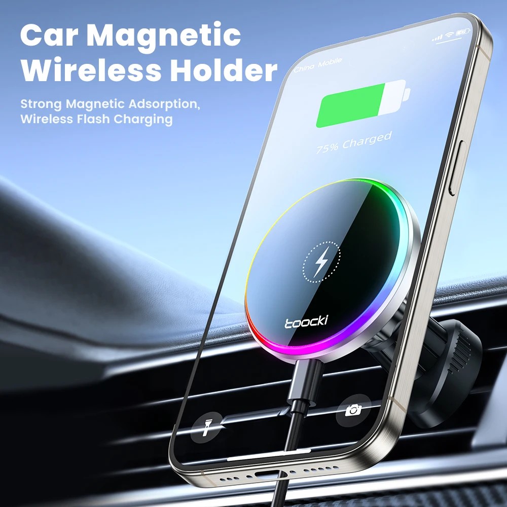 Toocki 15W Car Fast Wirless Charger