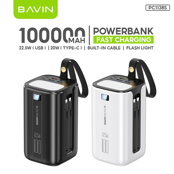 [463] BAVIN Power Bank PC1057S 80000MAH