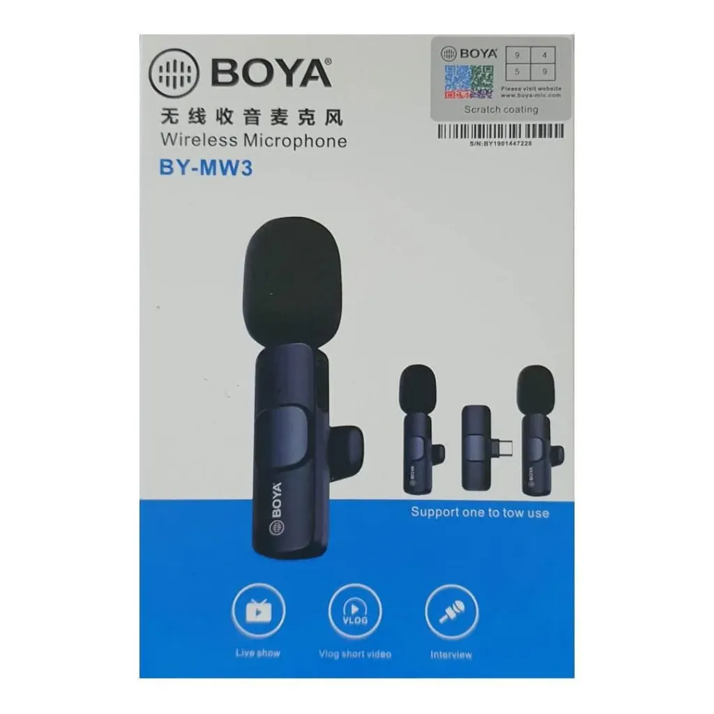 [752] Boya Micro BY-MW3