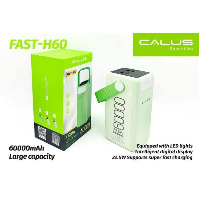 [543] Calus Power Bank Fast H60 60000MAH