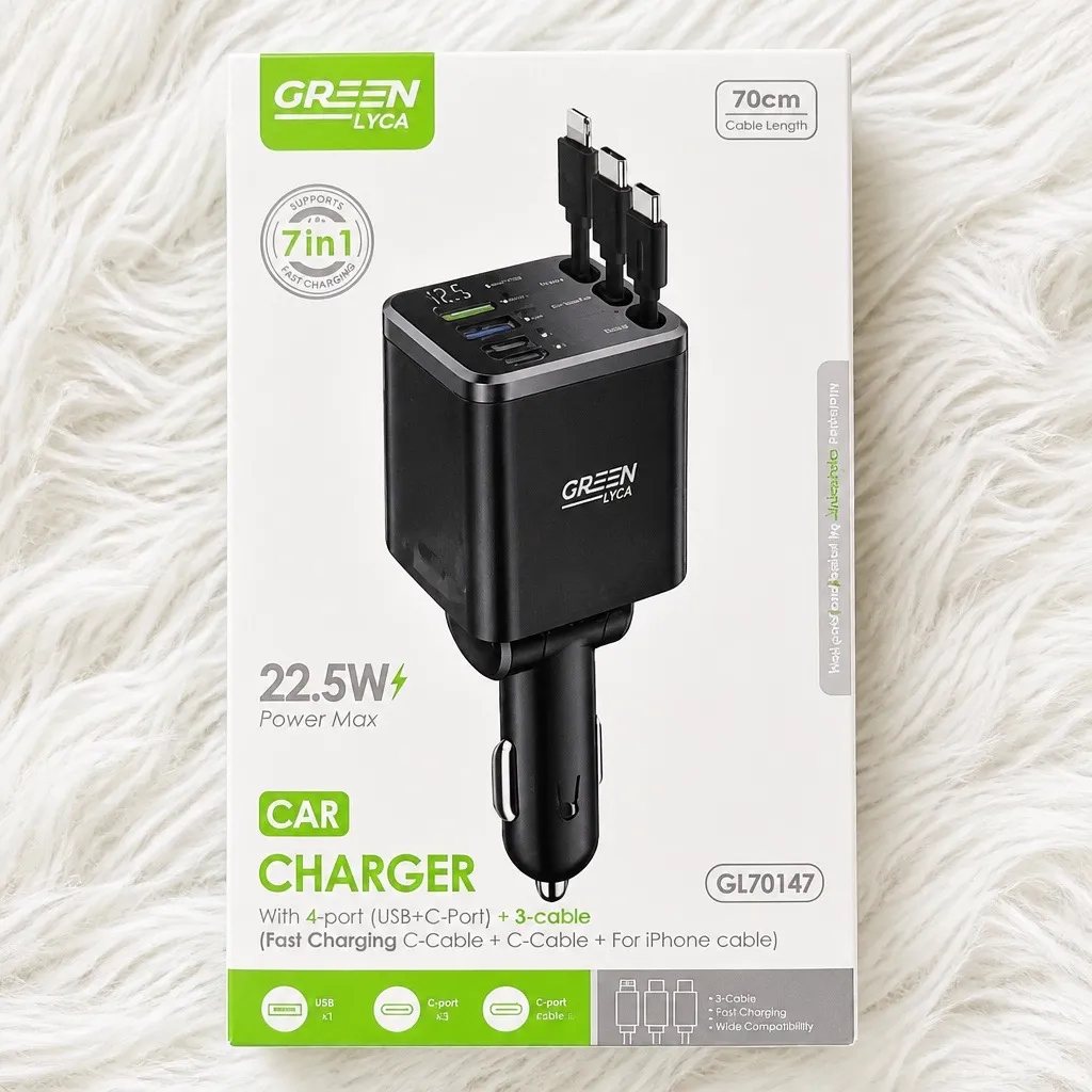 [530] 70147 Car Chargeur 7 In 1 GREEN