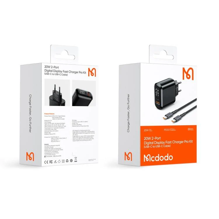 Mcdodo 20W Digital Display Fast