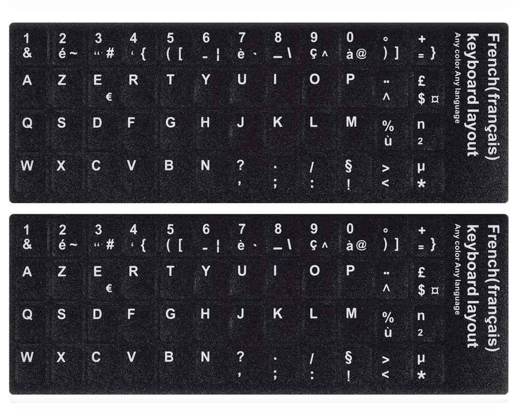 Clavier Langue Sticker