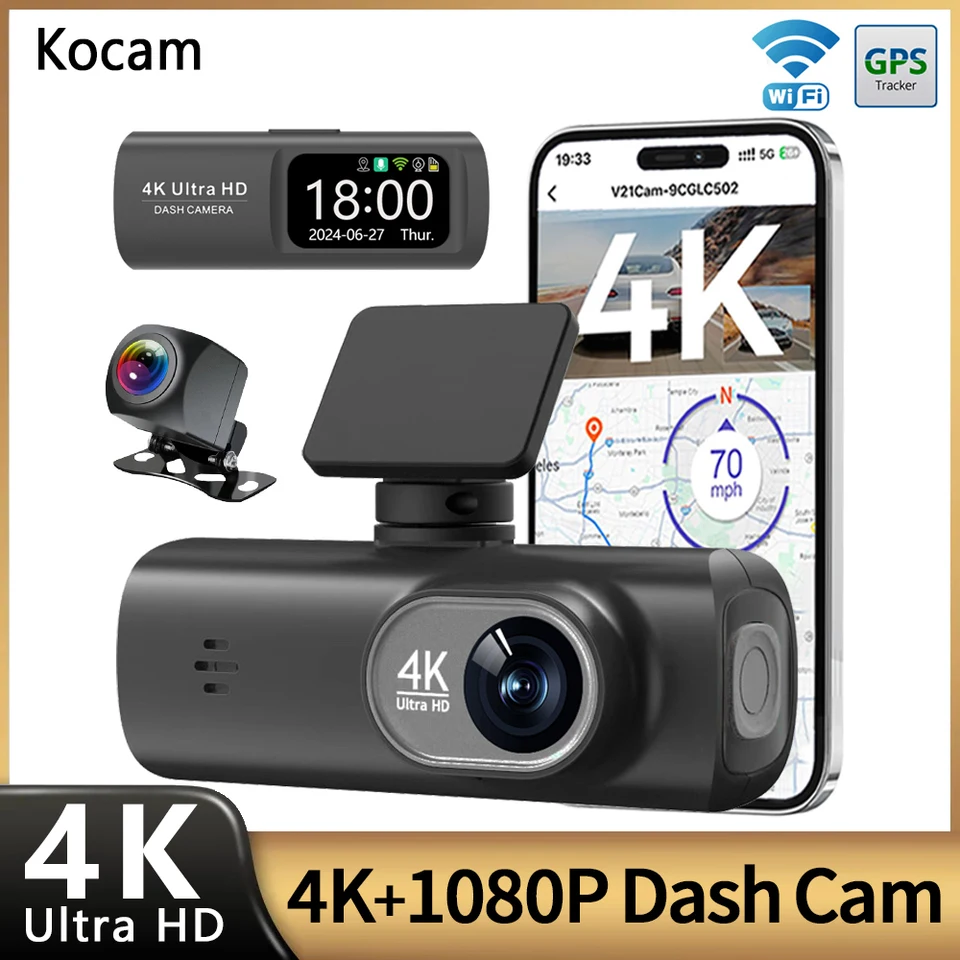 Dash Cam Uhd 4K Discovery