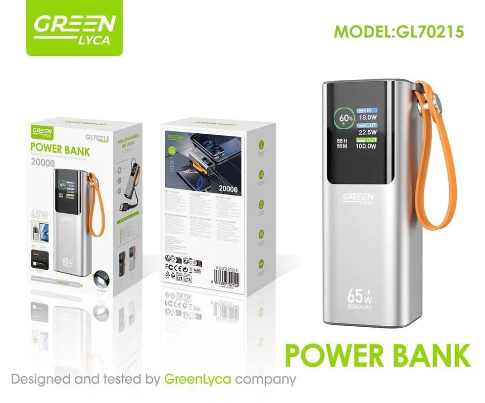 Green Powerbank GL70215