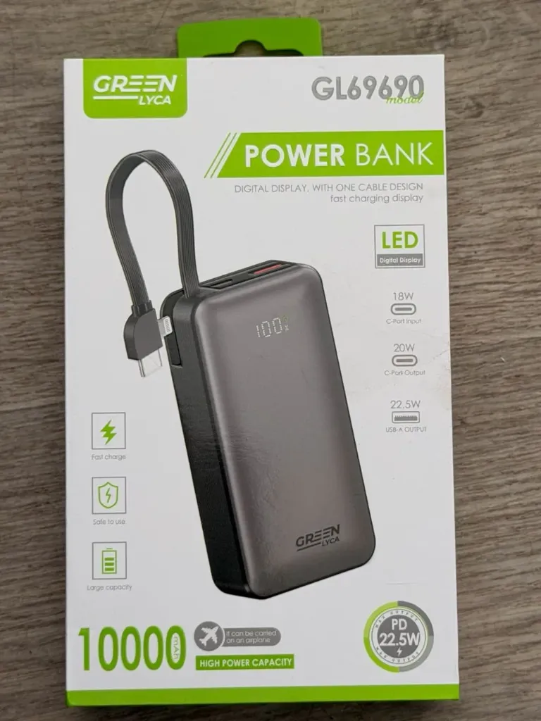 [040] Green Powerbank GL9690