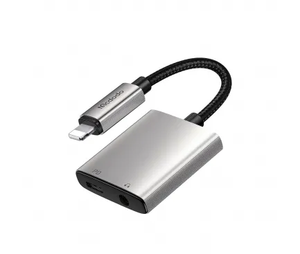 [243] Macdado 2 In 1 Lighning Audio Adapter