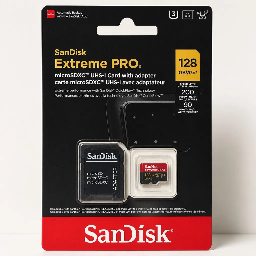 [119] Sandisk Sd Card Extreme Pro 128GB 200MB/s