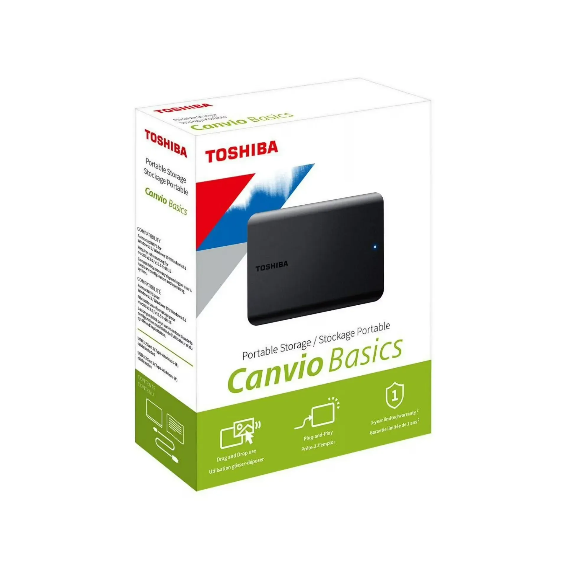 Stockage Toshiba 2T