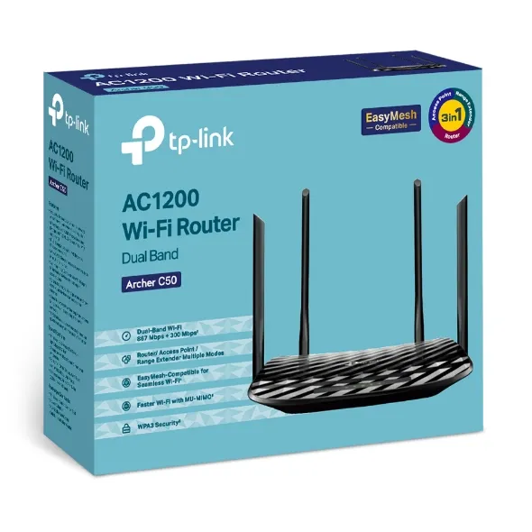 [768] Tplink Ac 1200 Dual Band C50