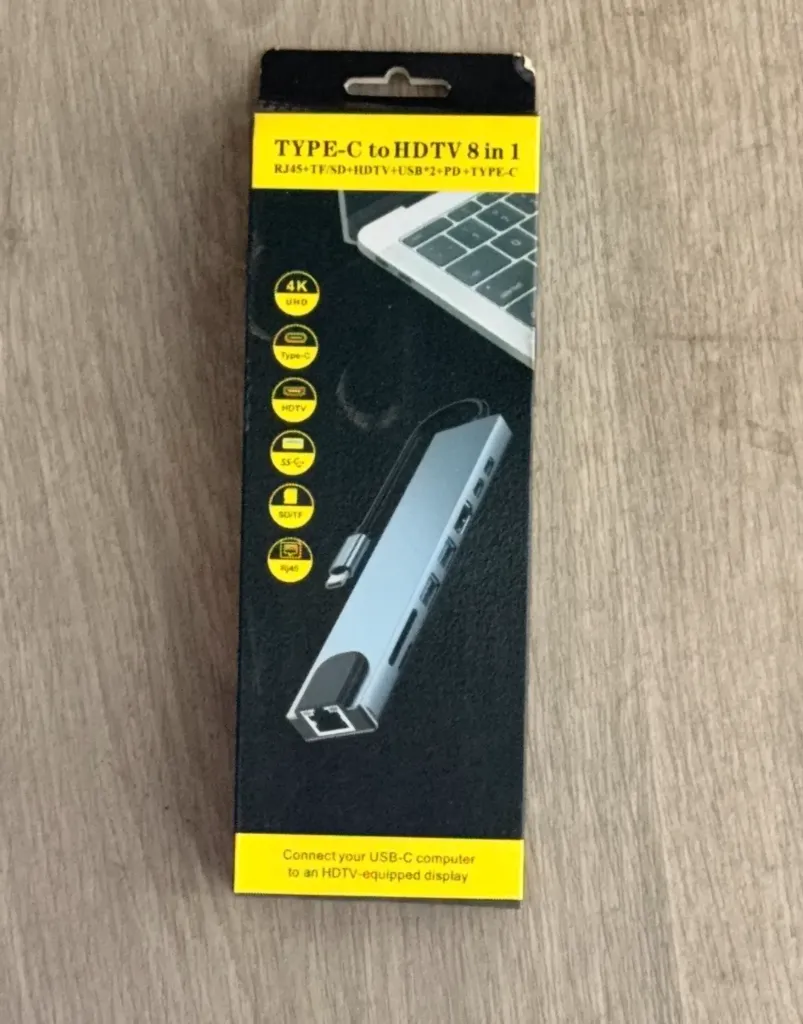 Type C To HDTV 8 In 1