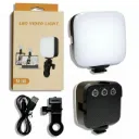 LED Video Light M88 – Portable Fill Light for Phone, Camera, Photography, Vlogging & Live Streaming