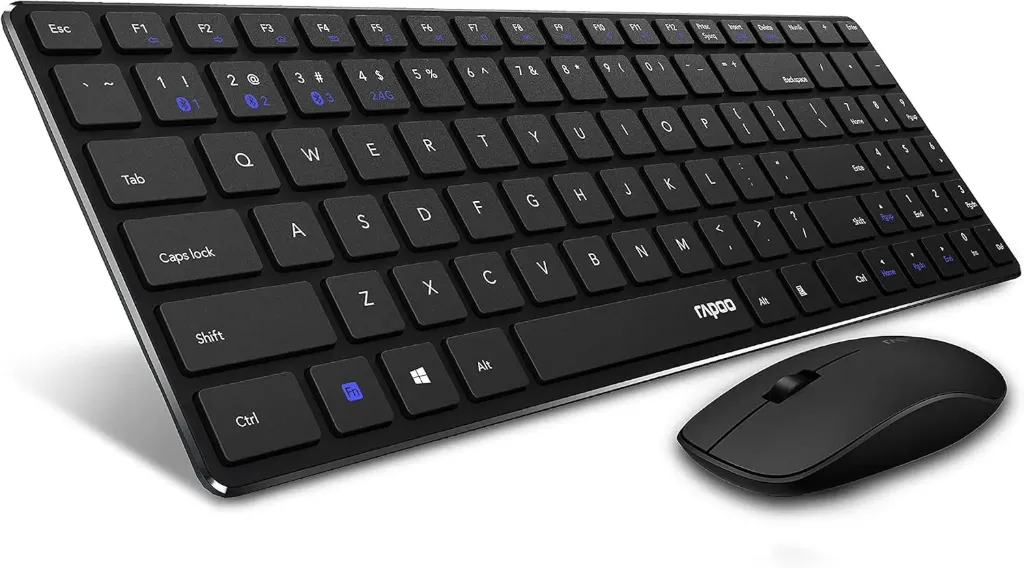 [1222] Rapoo 9320M Multi-mode wireless Optical Mouse