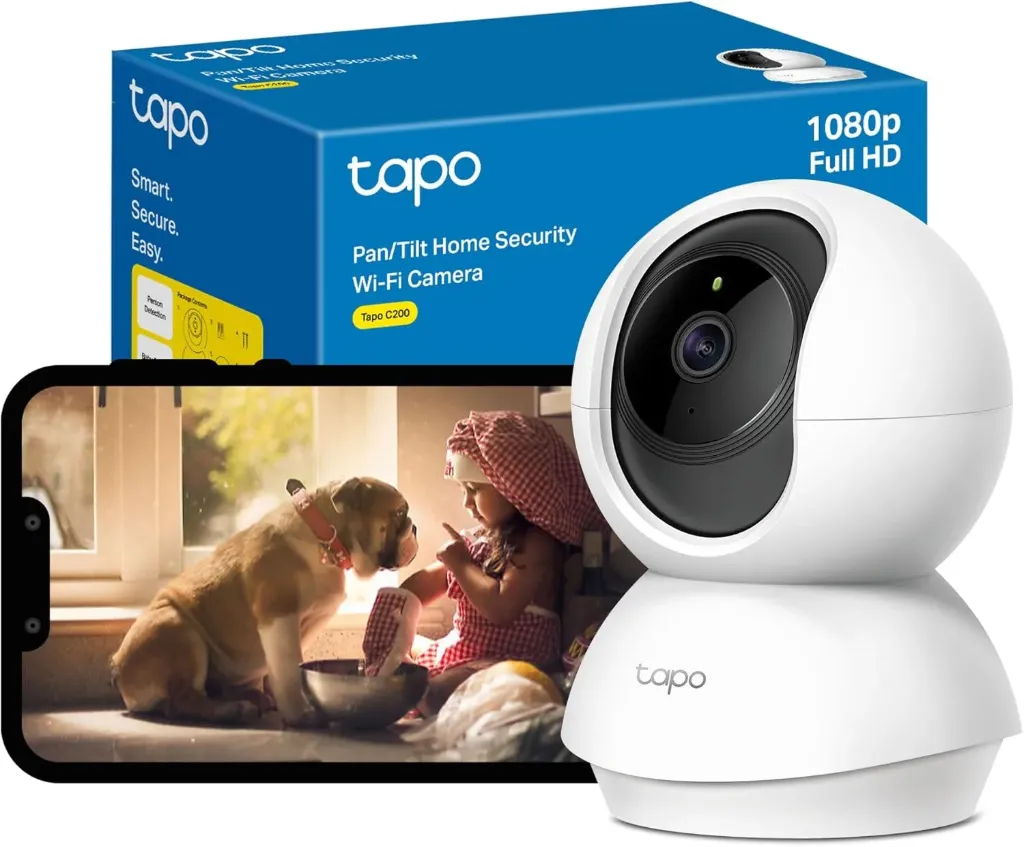 [1225] TP-LINK Tapo C200 Pan/Tilt 1080p Full HD Home Security