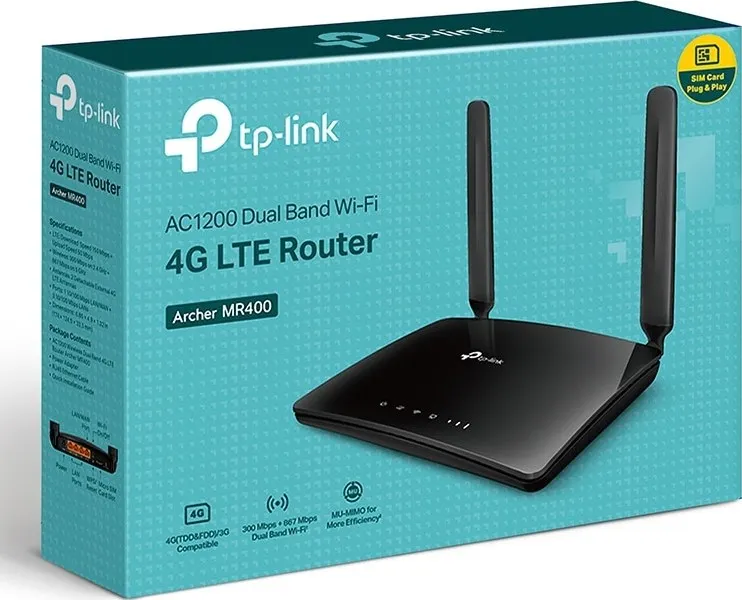 [1267] TP LINK ARCHER MR202 AC750 BAND 4G LTE