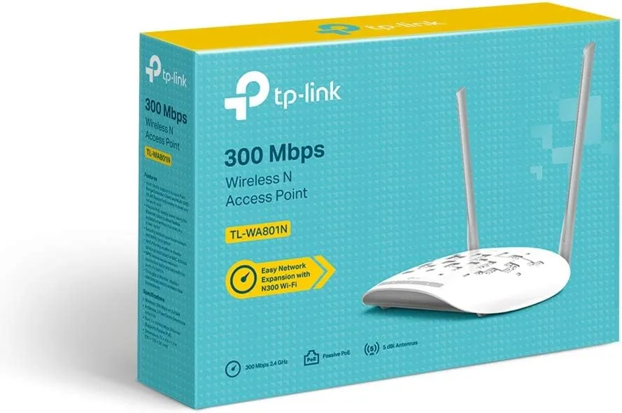 [1269] TPLINK TL-WA801N 300MBPS W/L ACCESS POINT