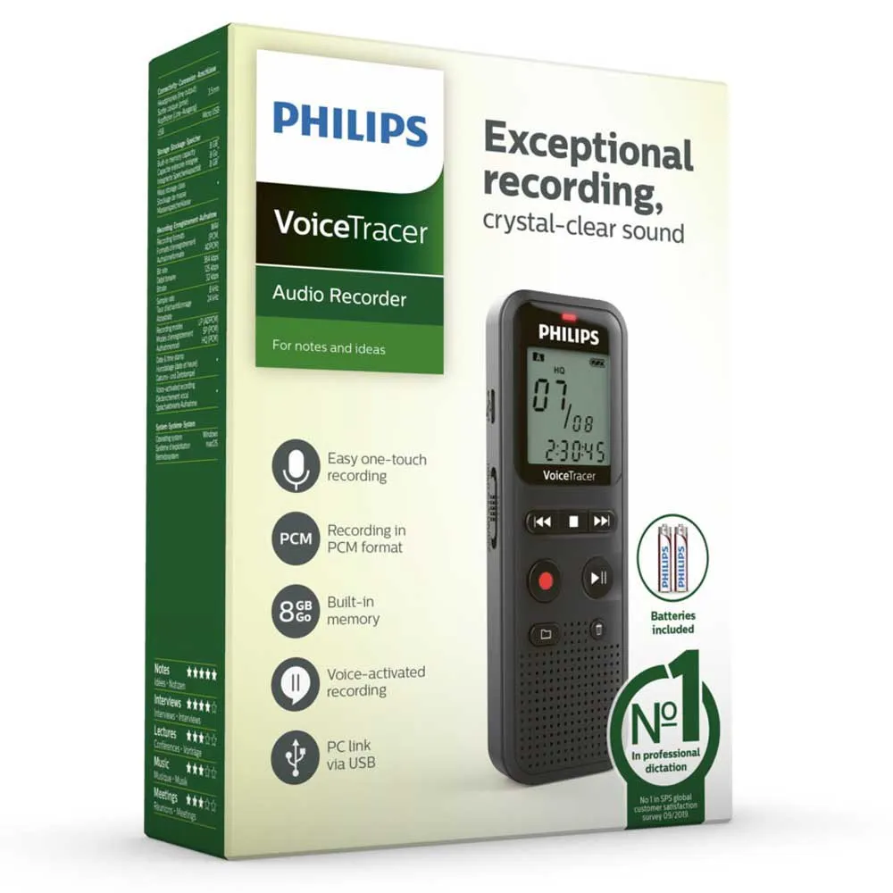 Philips DVT 1160 Voice Recorder