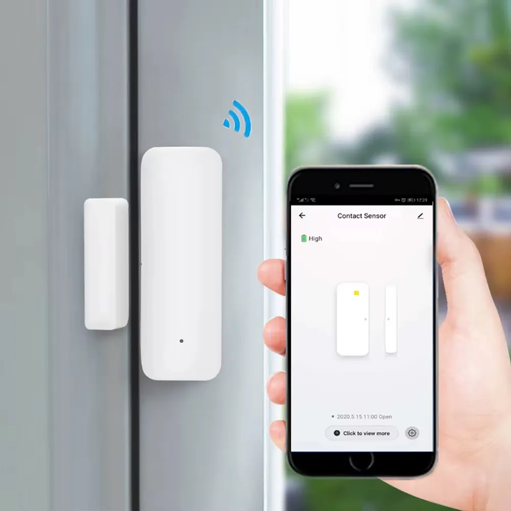 [1301] Tuya Home Safety Alarm System WiFi Magnetic Sensor