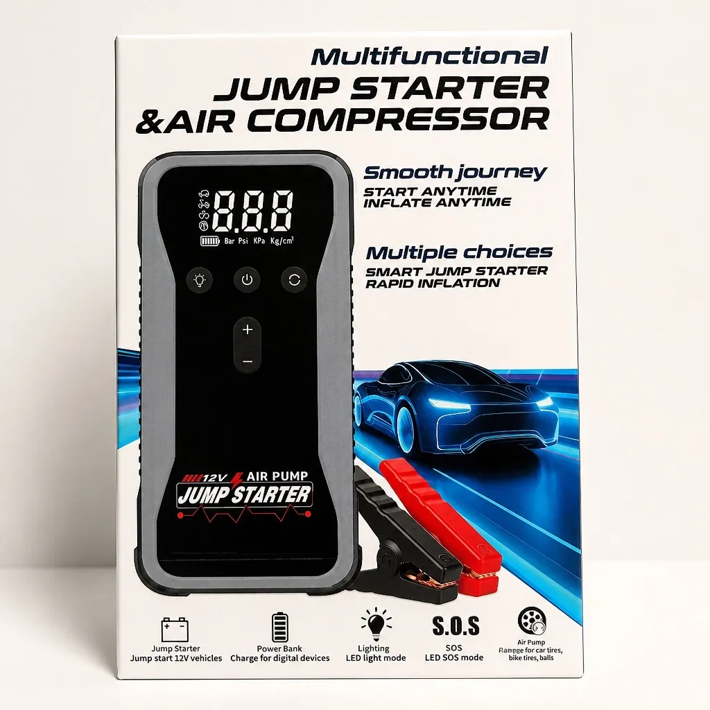 [1364] JUMP STARTER &AIR COMPRESSOR K30