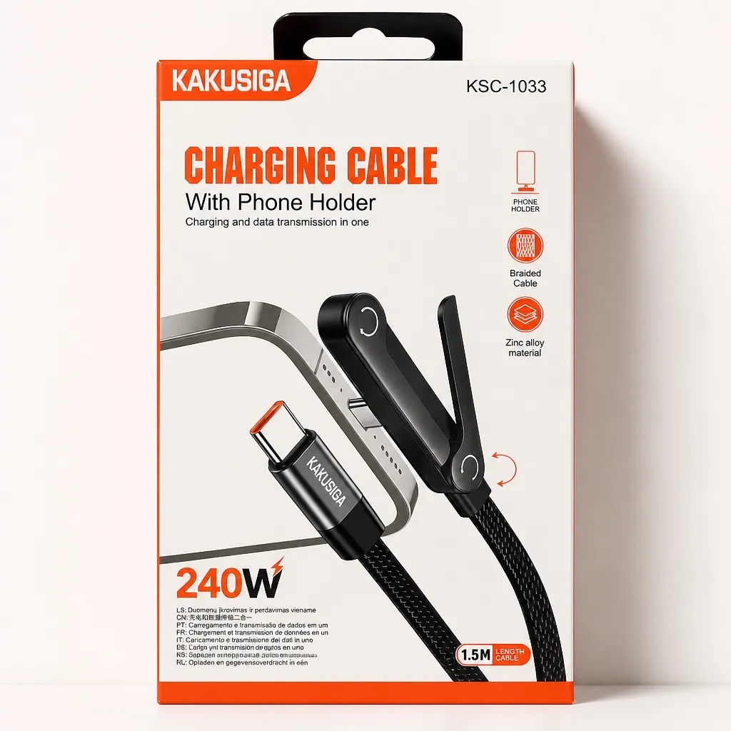 CHARGING CABLE With Phone Holder KSC 1033