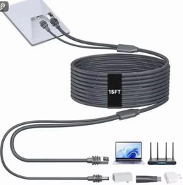 Cable RJ45 + DC 10M Original