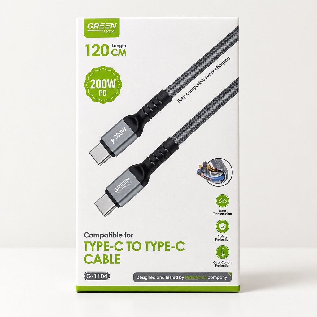 Green Cable C To Lightnin 1104